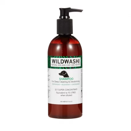 Šampon pro psy WILDWASH PRO hloubkově čistící