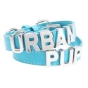 Obojek pro psy URBAN PUP Personalised modrý