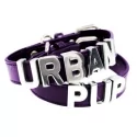Obojek pro psy URBAN PUP Personalised fialový