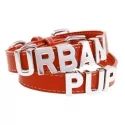 Obojek pro psy URBAN PUP Personalised červený