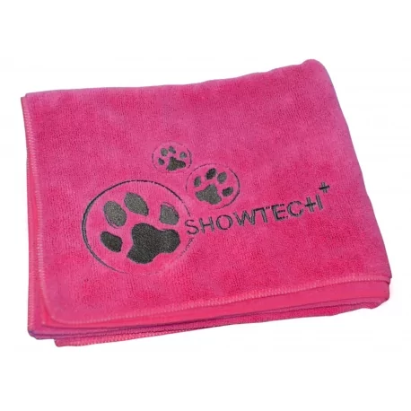 Ručník pro psy SHOW TECH z mikrovlákna 90x56cm růžový