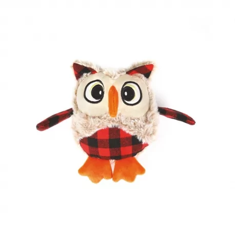 Hračka pro psy RECORD BROWN OWL sova 15cm