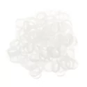 Gumičky na top knot PAW MARKS 7,9mm/1000ks transparentní