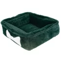 Pelíšek pro psy LUXURY SOFT EMERALD tm.zelený