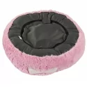 Pelíšek pro psy LUXURY DONUT SWEET PINK sv.růžový