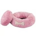 Pelíšek pro psy LUXURY DONUT SWEET PINK sv.růžový