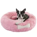Pelíšek pro psy LUXURY DONUT SWEET PINK sv.růžový
