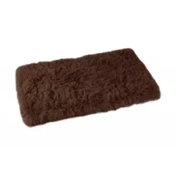 Podložka pro psy LUXURY SOFT hnědá