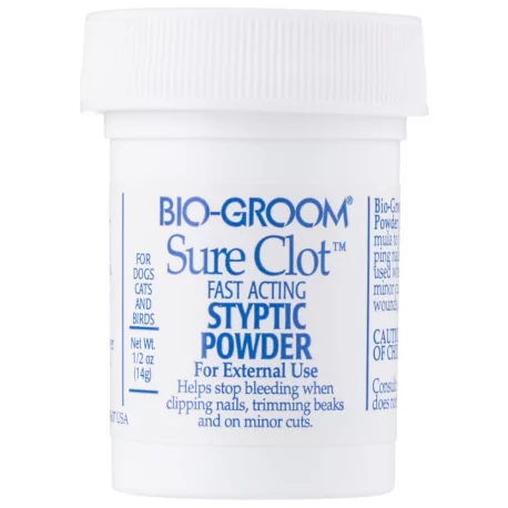 Pudr zastavující krvácení BIO-GROOM SURE CLOT 14g