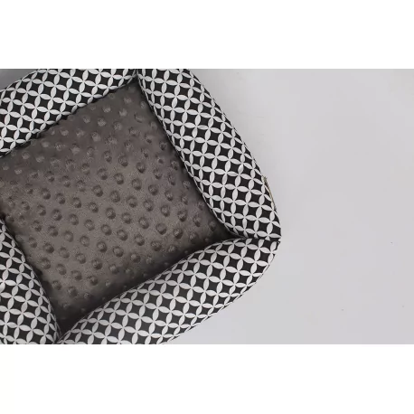 Pelíšek SWEET MINI BLACK 45x45cm