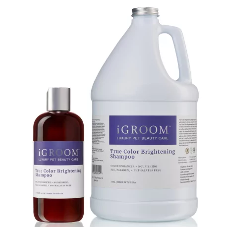 iGROOM šampon zvýrazňující barvu srsti (True Color Brightening Shampoo)